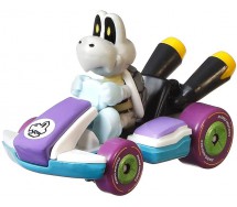 Die Cast Modellino KART di RED YOSHI Rosso versione STANDARD da SUPER MARIO KART Scala 1:64 5cm Hot Wheels