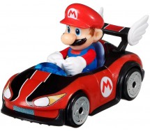 Die Cast Modellino MARIO versione WILD WING da SUPER MARIO KART Scala 1:64 5cm Hot Wheels