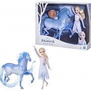 BOX 2 Figure Grandi ELSA 30cm e Cavallo NOKK da FROZEN Originale HASBRO E5516