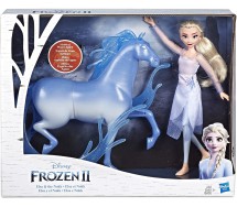 BOX 2 Figure ELSA e Cavallo NOKK da FROZEN Originale HASBRO E6857
