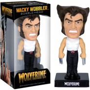 WOLVERINE X-MEN Figure Bobble Head 17cm Original FUNKO Wacky Wobbler