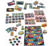 Box SET 6 GIOCHI IN 1 Disney Pixart CARS PUZZLE MEMORY etc. Ravensburger