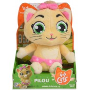 PILOU Cat MUSICAL Plush Soft Toy 20cm from 44 CATS Original