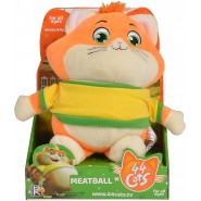 MEATBALL Cat MUSICAL Plush Soft Toy 20cm from 44 CATS Original