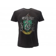 HARRY POTTER T-Shirt Maglietta STEMMA Casa SERPEVERDE Logo UFFICIALE Warner Bros