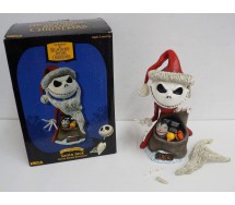 HEAD KNOCKER SANTA JACK Tim Burton NIGHTMARE BEFORE XMAS Figura Resina 18cm NECA