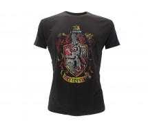 HARRY POTTER T-Shirt Maglietta STEMMA Casa CORVONERO Logo UFFICIALE Warner Bros