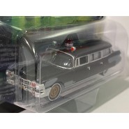 GHOSTBUSTERS Model Car 8cm CADILLAC BLACK AMBULANCE PRE ECTO 1959 Version Scale 1/64 Original  Johnny Lightnining