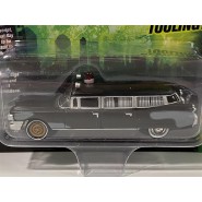 GHOSTBUSTERS Model Car 8cm CADILLAC BLACK AMBULANCE PRE ECTO 1959 Version Scale 1/64 Original  Johnny Lightnining