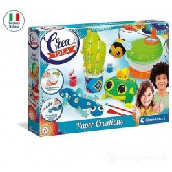 Playset CREAZIONI DI CARTAPESTA Paper Creations CLEMENTONI Crea Idea