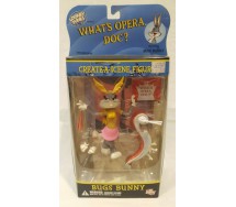 Raro DIORAMA BUGS BUNNY LOONEY TUNES Figura da collezione WHAT'S OPERA DOC circa 18cm ORIGINALE DC DIRECT