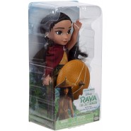 Posable Figure Doll YOUNG RAYA 15cm from Disney Movie Original Official