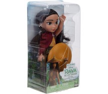 Posable Figure Doll YOUNG RAYA 15cm from Disney Movie Original Official