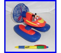 DISNEY Gadget Edicola HOVERCRAFT TOPOLINO Raro Playset Limited Edition