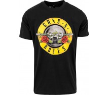 GUNS N' ROSES Black T-shirt Original HARD ROCK MUSIC OFFICIAL Licensed