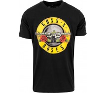 GUNS N' ROSES T-Shirt Maglietta NERA Hard Rock Music ORIGINALE Ufficiale con Licenza