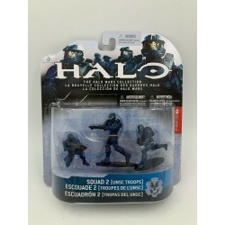 HALO Rare BOX 3 Figures THE WARS COLLECTION 7cm SQUAD 2 Series UNSC TROOPS ORIGINAL McFarlane
