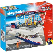 Big Playset PLANE AND AIRPORT Original PLAYMOBIL 70114