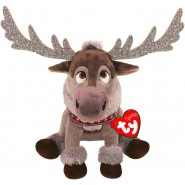 Plsuh SVEN Reindeer XMAS 18cm with SOUND FROZEN 2 Original DISNEY Official Ty