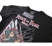 ATTACK ON TITAN Attacco Dei Giganti T-Shirt Maglietta ORIGINALE Ufficiale