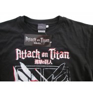 ATTACK ON TITAN Attacco Dei Giganti T-Shirt Maglietta ORIGINALE Ufficiale