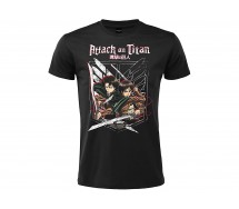 ATTACK ON TITAN Attacco Dei Giganti T-Shirt Maglietta ORIGINALE Ufficiale