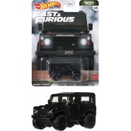 FAST AND FURIOUS Die Cast Modellino Auto LAND ROVER DEFENDER 90 1:64 6cm Hot Wheels GRK58