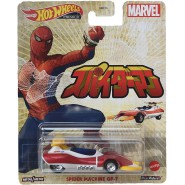 SPIDERMAN Die Cast Car Model  SPIDER MACHINE GP-7 Scale 1:64 6cm HotWheels GRL79