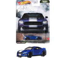 FAST AND FURIOUS Die Cast Modellino Auto CUSTOM MUSTANG1:64 6cm Hot Wheels GRK56
