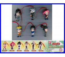 SET 6 Figure NARUTO DANGLER BRAID SWING part 1 BANDAI Figures SAKURA SASUKE KAKASHI Rare