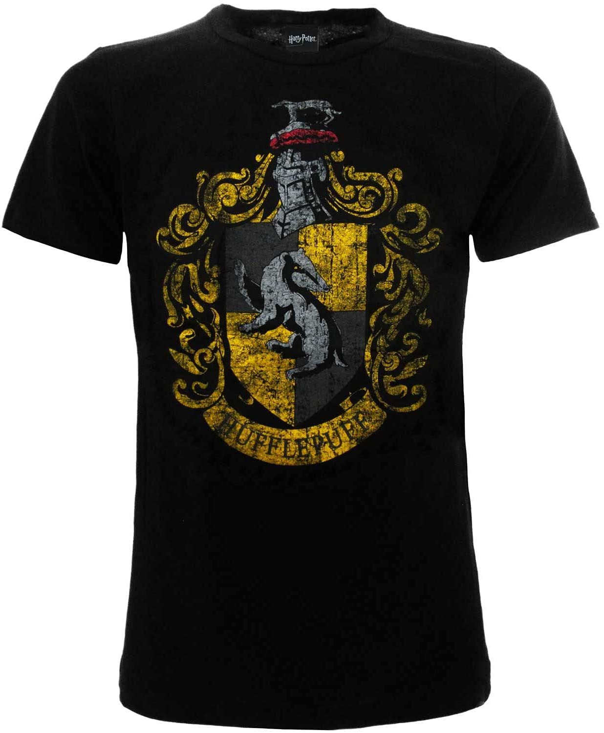 HARRY POTTER T-Shirt Shirt TASSOROSSO Hufflepuff OFFIZIELL Warner Bros