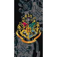 Harry Potter HOGWARTS CREST 4 HOUSES Beach Towel 70x140cm ORIGINAL Official HALANTEX