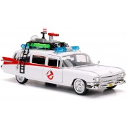 GHOSTBUSTERS Auto Ambulanza ECTO-1 Modello 22cm Scala 1/24 DieCast METALLO Originale JADA TOYS