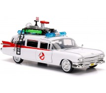 GHOSTBUSTERS Ambulance Car ECTO-1 Model 22cm Scale 1/24 DieCast METAL Original JADA TOYS