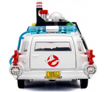 GHOSTBUSTERS Ambulance Car ECTO-1 Model 22cm Scale 1/24 DieCast METAL Original JADA TOYS