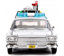 GHOSTBUSTERS Ambulance Car ECTO-1 Model 22cm Scale 1/24 DieCast METAL Original JADA TOYS
