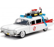 GHOSTBUSTERS Ambulance Car ECTO-1 Model 22cm Scale 1/24 DieCast METAL Original JADA TOYS