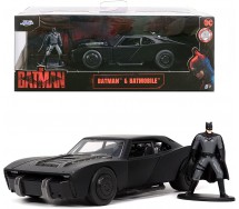 BATMOBILE dal film THE BATMAN 2022 Modellino 12cm Scala 1/32 Originale JADA Toys