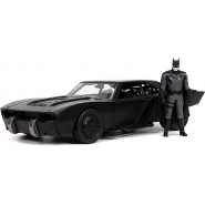 Modello BATMOBILE da THE BATMAN 2022 con Figura BATMAN 22cm Scala 1/24 Originale JADA Toys