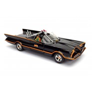 BATMAN Serie TV Classic Modellino BATMOBILE con Figure METALLO Batman e Robin Scala 1/24  JADA TOYS