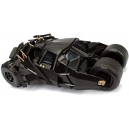 Modello Auto TUMBLER NERO Batmobile BATMAN THE DARK KNIGHT 19cm Scala 1/24 CON FIGURA Originale JADA Toys