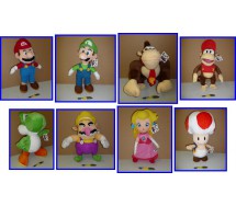Big SUPER MARIO Plush 30-6050cm YOU CHOOSE Original Official NEW
