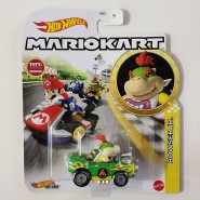 Die Cast Modellino KART di BOWSER JR versione FLAME FLYER da SUPER MARIO KART Scala 1:64 5cm Hot Wheels