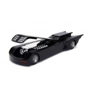 Modello BATMOBILE dalla Serie Animata 20cm Con Figura BATMAN 1/24 DIE CAST DC Comics JADA Toys