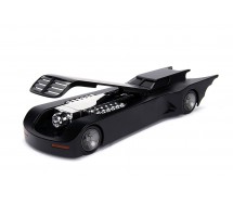 Modello BATMOBILE dalla Serie Animata 20cm Con Figura BATMAN 1/24 DIE CAST DC Comics JADA Toys
