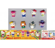 Rare SET 8 Figures MAGNETS Fridge HELLO KITTY APPLE Gasha BANDAI JAPAN