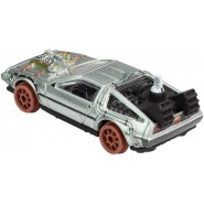 Modello Auto TIME MACHINE 2 da RITORNO AL FUTURO 2 Normal Version DELOREAN 1/64 Hot Wheels FLD13