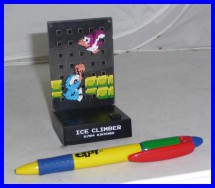 ICE CLIMBER Trading Figure SCENETTA 3D con SONORO Nintendo RETROGAME Dot Graphic