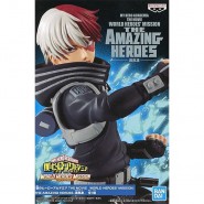 Figure Statue 15cm TODOROKI SHOTO Movie World Heroes Mission BANPRESTO Original