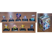 RARO SET 9 Figures SAINT SEIYA PART 2 Bandai Trading Figures BRONZE GOLD HADES